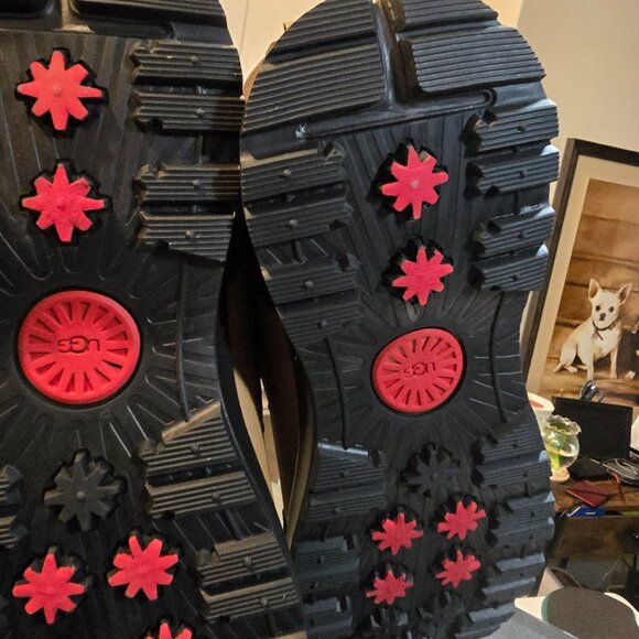 UGG Emmett Duck Boots Waterproof Winter Chesnut Brown 1115834-CHE Men's 13 NIB - Picture 9 of 14